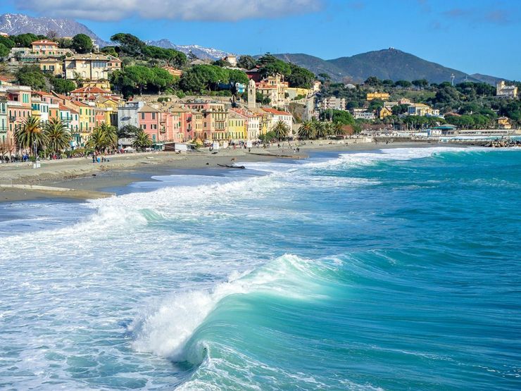Giornata al mare a Celle Ligure